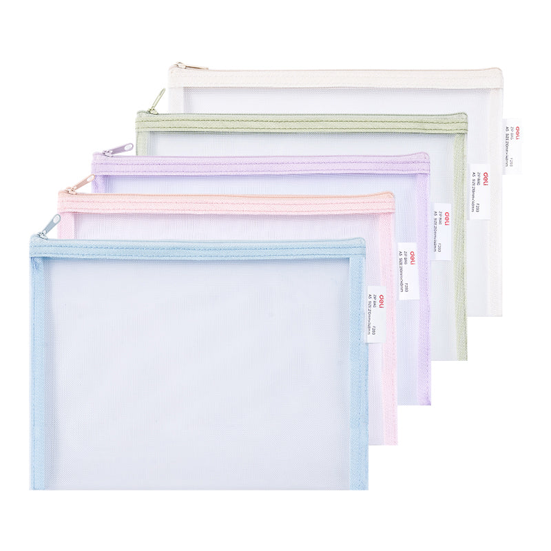 MAPA PROTECTIE POLIESTER ZIP A5 DELI MAPA PROTECTIE POLIESTER ZIP A5 DELI